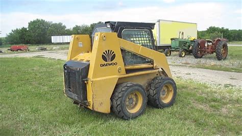 daewoo dsl 801 skid steer